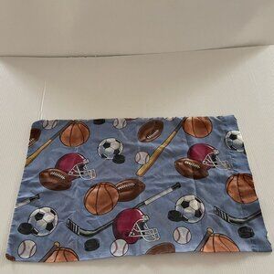 Dan River Standard Pillowcase Vintage Cotton Polyester Sports Football Y2K USA